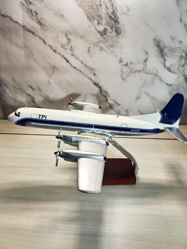 Model of Lockheed Model 10 Electra with detailed craftsmanship.